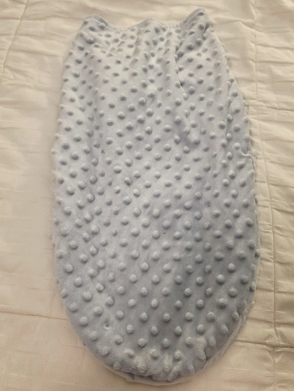KYLE AND DEENA New York Baby Snuggle Swaddle 3-6 Months Blue Bear Soft Cozy Cute